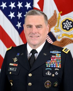 Gen. Mark A. Milley, Chief of Staff of the Army, poses for a command portrait in the Army portrait studio at the Pentagon in Washington, D.C., August 12, 2015. (U.S. Army photo by Monica King/Released)